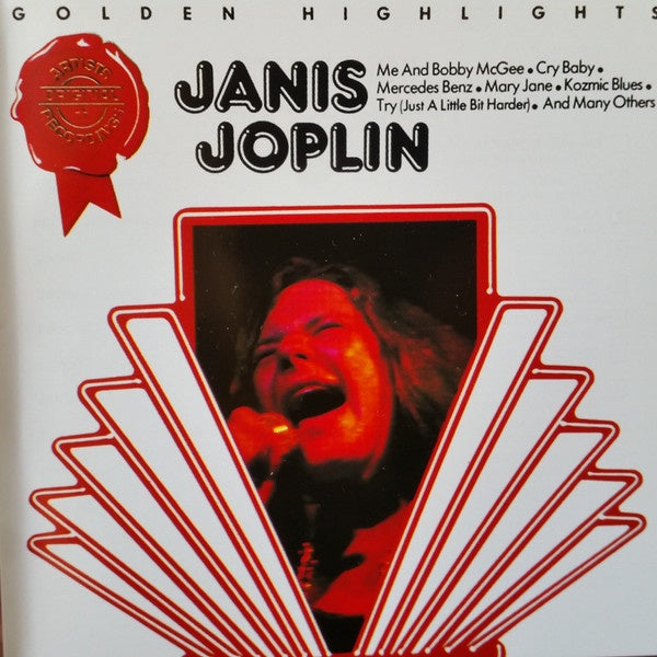 JOPLIN JANIS- HIGHLIGHTS CD VG+