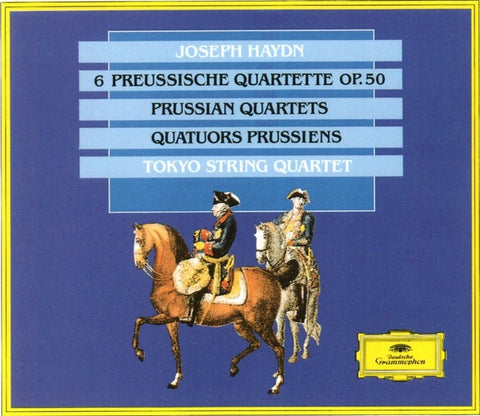 HAYDN- 6 PRUSSIAN QUARTETS TOKYO STRING QUARTET 2CD VG