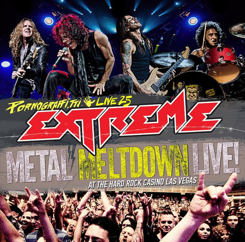 EXTREME-PORNOGRAFFITI LIVE '25-CD + DVD + BLURAY VG+