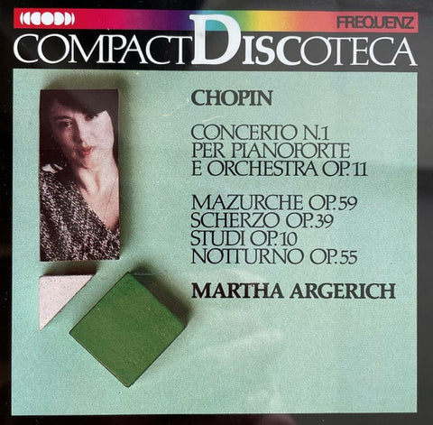 CHOPIN- PIANO CONCERTO NO.1 ARGERICH CD VG