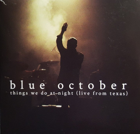 BLUE OCTOBER-THINGS WE DO AT NIGHT (LIVE) 2CD VG+