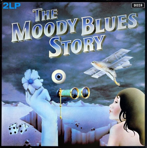 MOODY BLUES THE-STORY 2LP VG+ COVER VG+