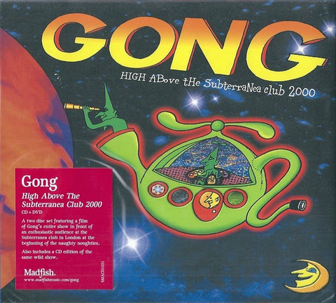 GONG-HIGH ABOVE THE SUBTERRANEA CLUB 2000 CD + DVD *NEW*