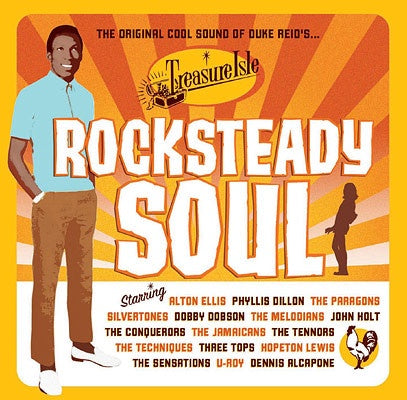 ROCKSTEADY SOUL THE ORIGINAL COOL SOUND OF DUKE REID'S TREASURE ISLE- VARIOUS ARTISTS CD VG+