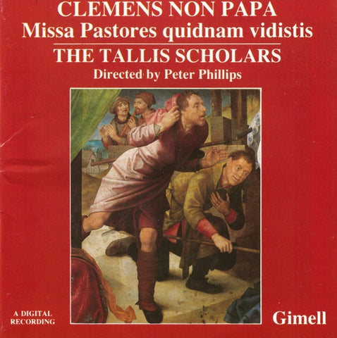 TALLIS SCHOLARS- CLEMENES NON PAPA CD VG+