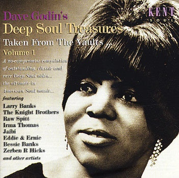 DAVE GODIN'S DEEP SOUL TREASURES VOL.1- VARIOUS ARTISTS CD NM