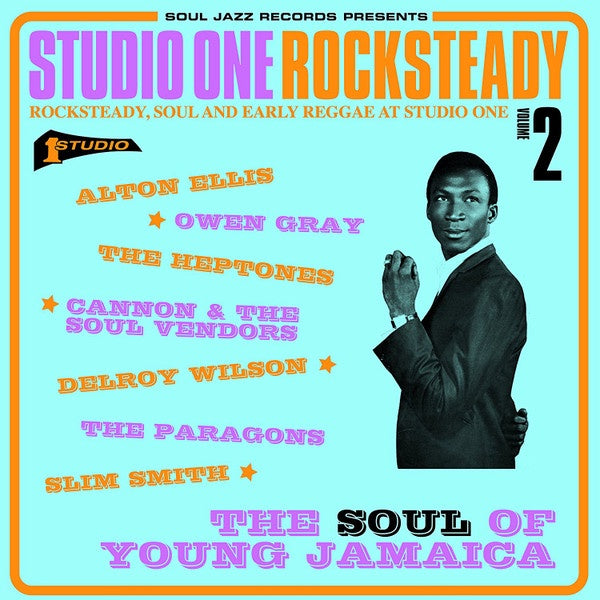 STUDIO ONE ROCKSTEADY VOL.2- VARIOUS ARTISTS CD VG+