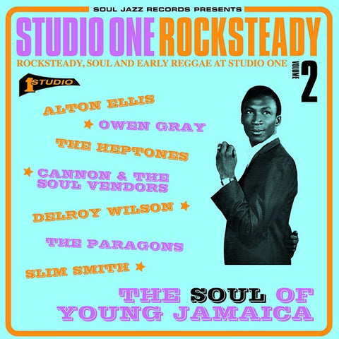 STUDIO ONE ROCKSTEADY VOL.2- VARIOUS ARTISTS CD VG+