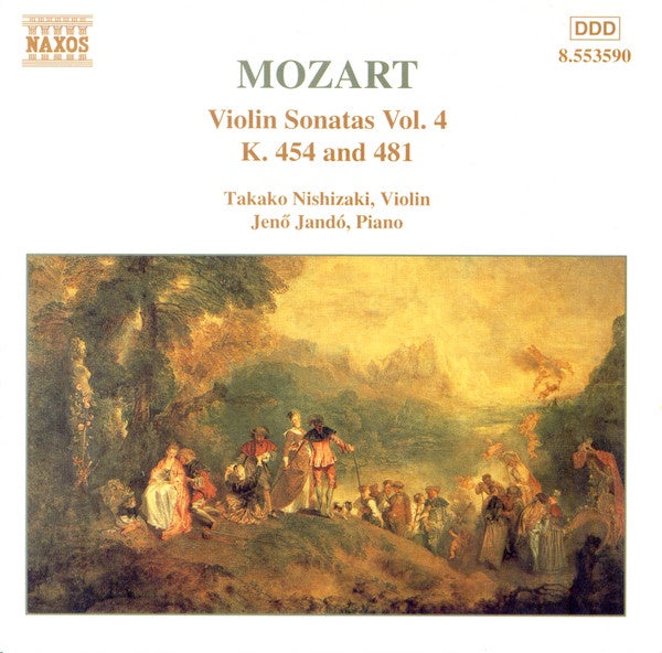 MOZART- VIOLIN SONATAS VOL.4 CD VG+