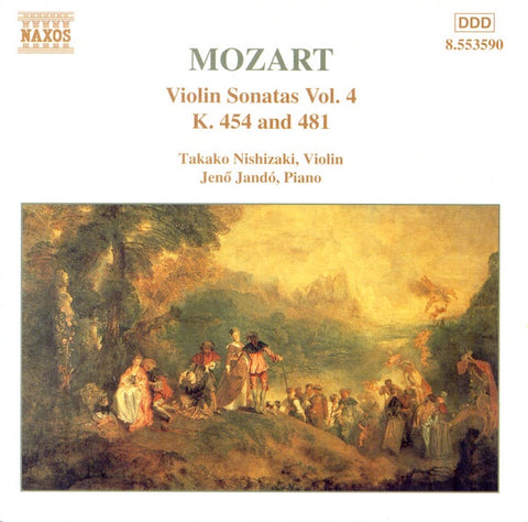 MOZART- VIOLIN SONATAS VOL.4 CD VG+