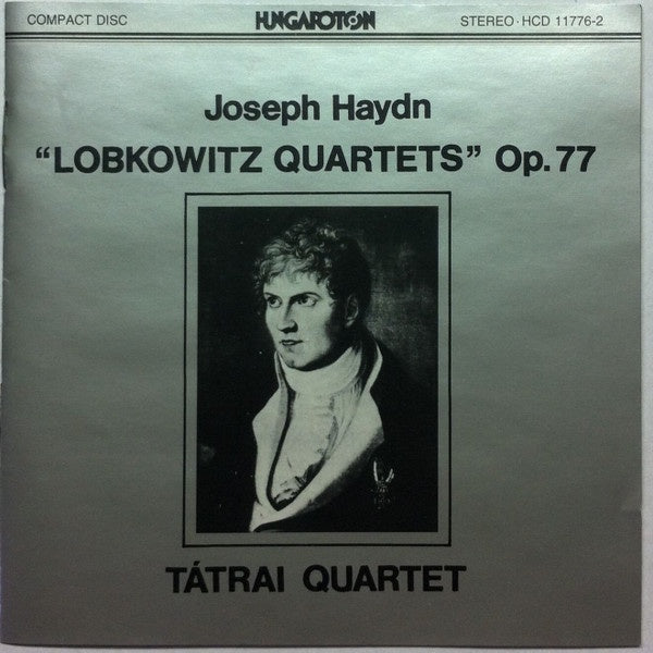 HAYDN- LOBKOWITZ QUARTETS OP.77 TATRAI QUARTET CD VG