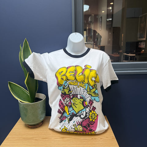 RELICS RETRO ROCKIN & ROLLIN T SHIRT - SIZE S