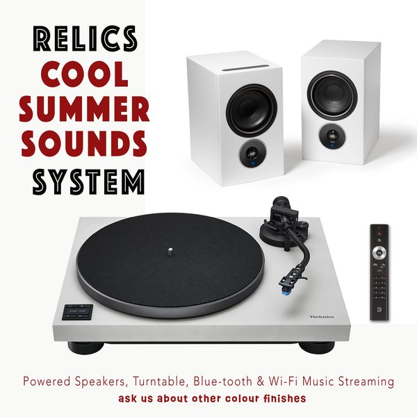 RELICS 'COOL SUMMER SOUNDS' SYSTEM grey/ white *NEW* save $730