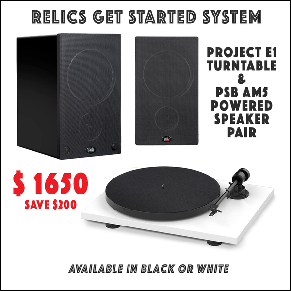 RELICS 'GET STARTED' SYSTEM - E1 Turntable *NEW*
