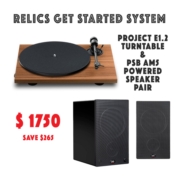 RELICS 'GET STARTED' SYSTEM - Project E1.2 Walnut & Black *NEW* save $265