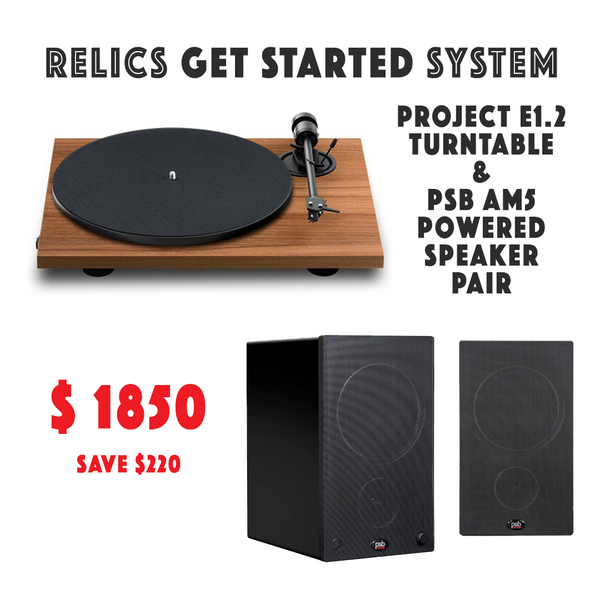 RELICS 'GET STARTED' SYSTEM - Project E1.2 Walnut & Black *NEW* save $220