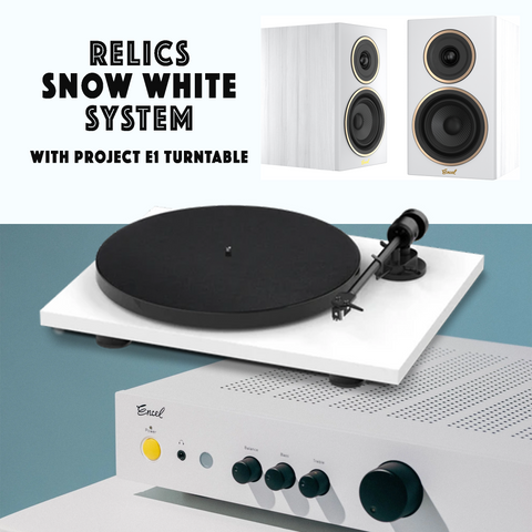 RELICS SNOW WHITE SYSTEM - Project E1 Turntable *NEW* save $400