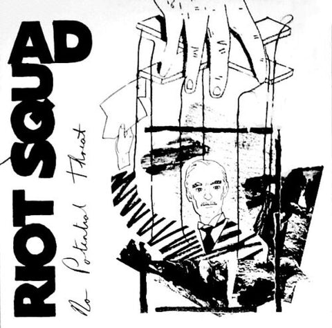 RIOT SQUAD-NO POTENTIAL THREAT LP VG+ COVER VG+