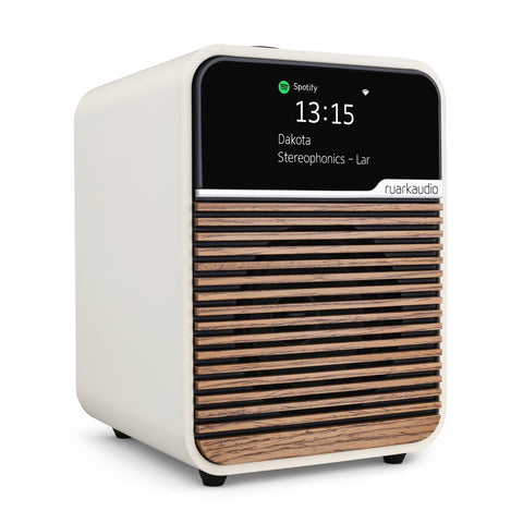 RUARK-R1S SMART TABLETOP RADIO LIGHT CREAM 'NEW'