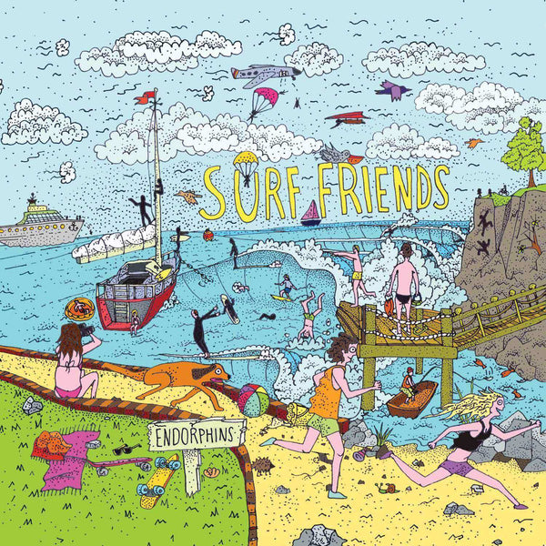 SURF FRIENDS-ENDORPHINS CD VG+