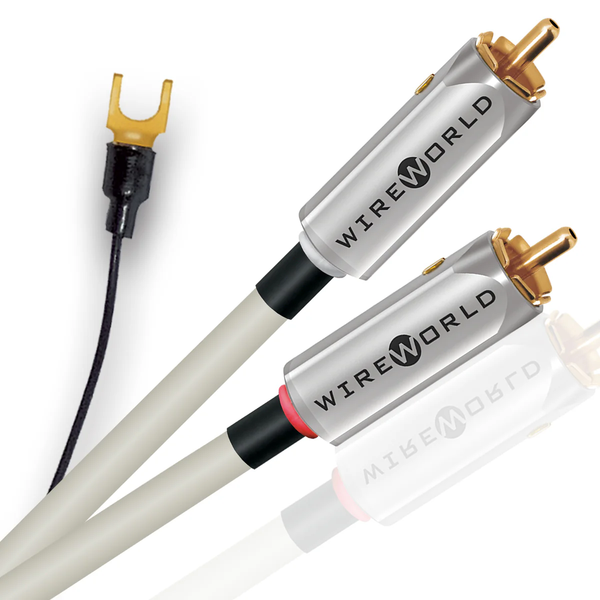 WIREWORLD SOLSTICE 10 - RCA TO RCA PHONO INTERCONNECT CABLE 1.5M *NEW*