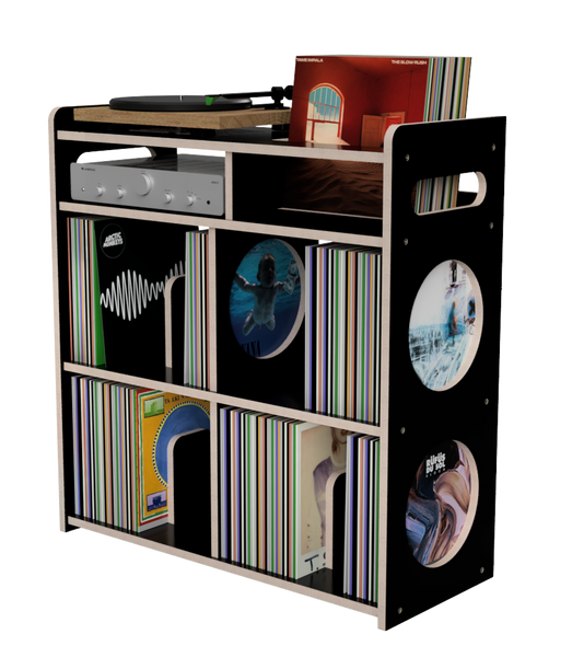 VALHALLA-STACK 900 BLACK RECORD STAND *NEW*