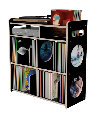 VALHALLA-STACK 900 BLACK RECORD STAND *NEW*