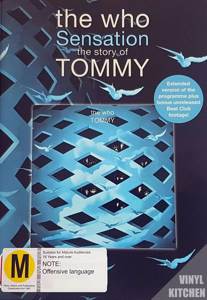 WHO THE-TOMMY DVD VG+