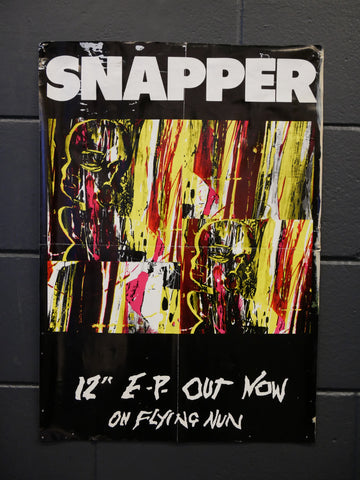 SNAPPER 12" EP FLYING NUN PROMO POSTER