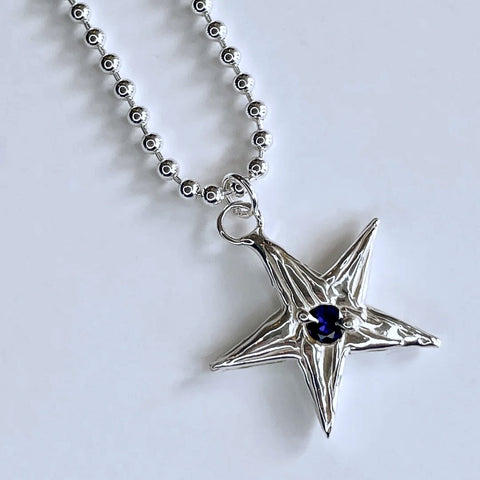 BEBE MAE - SAPPHIRE STAR PENDANT *NEW*