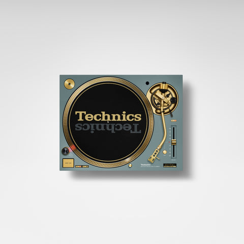 TECHNICS SL-1200 M7G 55TH ANNIVERSARY GREEN & GOLD TURNTABLE *NEW*