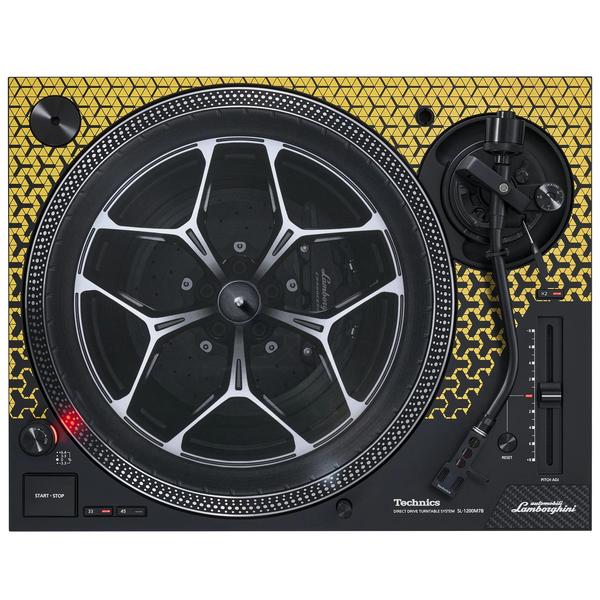 TECHNICS SL-1200M7B - AUTOMOBILI LAMBORGHINI Edition - Direct-Drive Turntable - YELLOW *NEW*