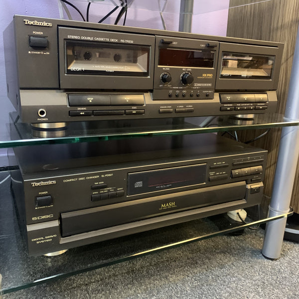 TECHNICS RS TR232 DOUBLE CASSETTE PLAYER 2ND HAND