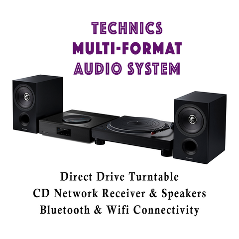 TECHNICS MULTI-FORMAT AUDIO SYSTEM *NEW*