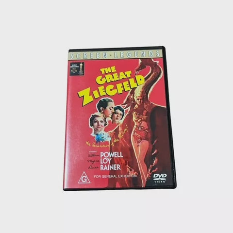 GREAT ZIEGFELD DVD VG