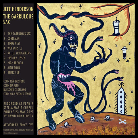 HENDERSON JEFF-THE GARRULOUS SAX CD *NEW*