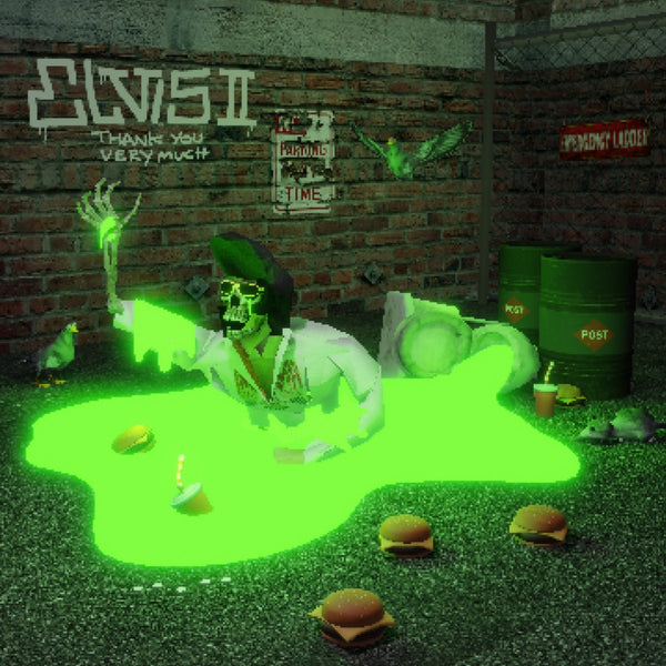 ELVIS II-THANK YOU VERY MUCH GREEN MARBLE VINYL LP *NEW*