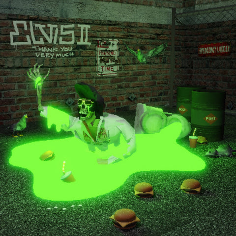 ELVIS II-THANK YOU VERY MUCH GREEN MARBLE VINYL LP *NEW*