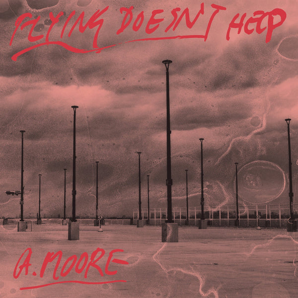 MOORE ANTHONY-FLYING DOESN'T HELP LP VG+ COVER VG+
