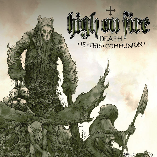 HIGH ON FIRE - DEATH IS THIS COMMUNION CD VG