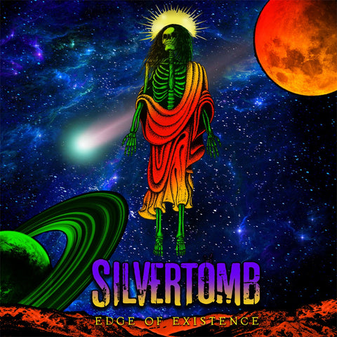 SILVERTOMB-EDGE OF EXISTENCE PURPLE VINYL LP NM COVER VG