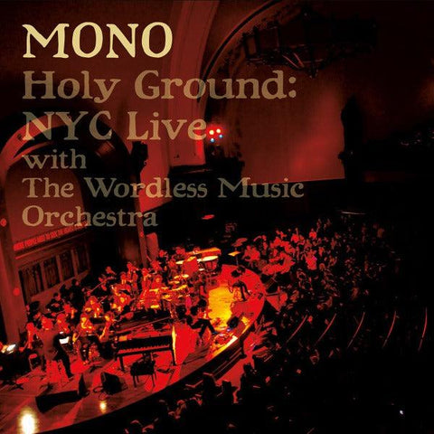 MONO-HOLY GROUND: NYC LIVE CD + DVD VG+