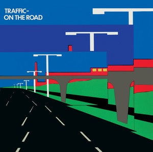 TRAFFIC-ON THE ROAD 2LP EX COVER VG+
