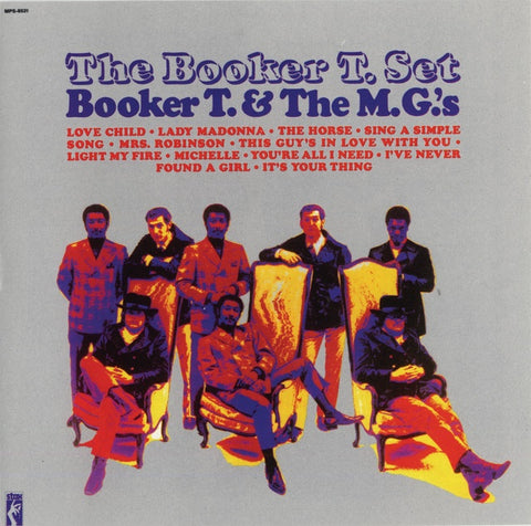 BOOKER T. & THE M.G.'S-THE BOOKER T. SET LP EX COVER VG