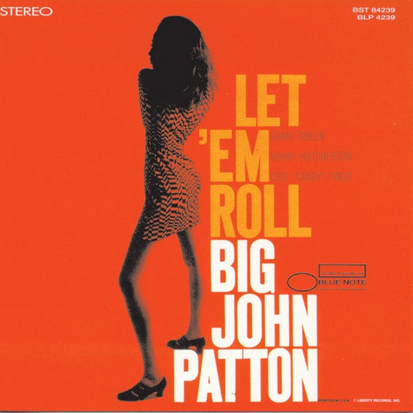 PATTON BIG JOHN-LET EM ROLL LP EX COVER VG+