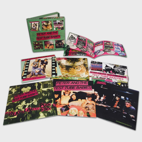 PETER & THE TEST TUBE BABIES-THE ALBUMS 1982–87 6CD BOX SET *NEW*