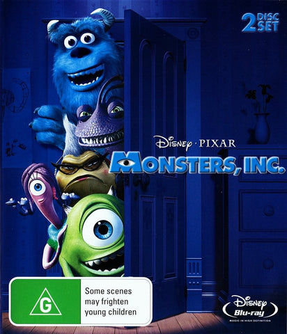 MONSTERS, INC. 2BLU-RAY VG+
