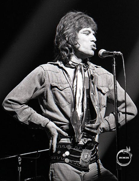 JAGGER MICK - LIMITED EDITION ROBERT M. KNIGHT PHOTOGRAPHIC PRINT *NEW*