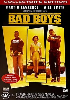 BAD BOYS DVD VG+