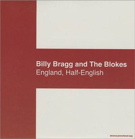 BRAGG BILLY & THE BLOKES - ENGLAND, HALF ENGLISH CD NM